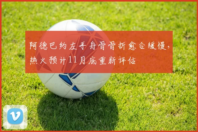 阿德巴约左手舟骨骨折愈合缓慢,热火预计11月底重新评估